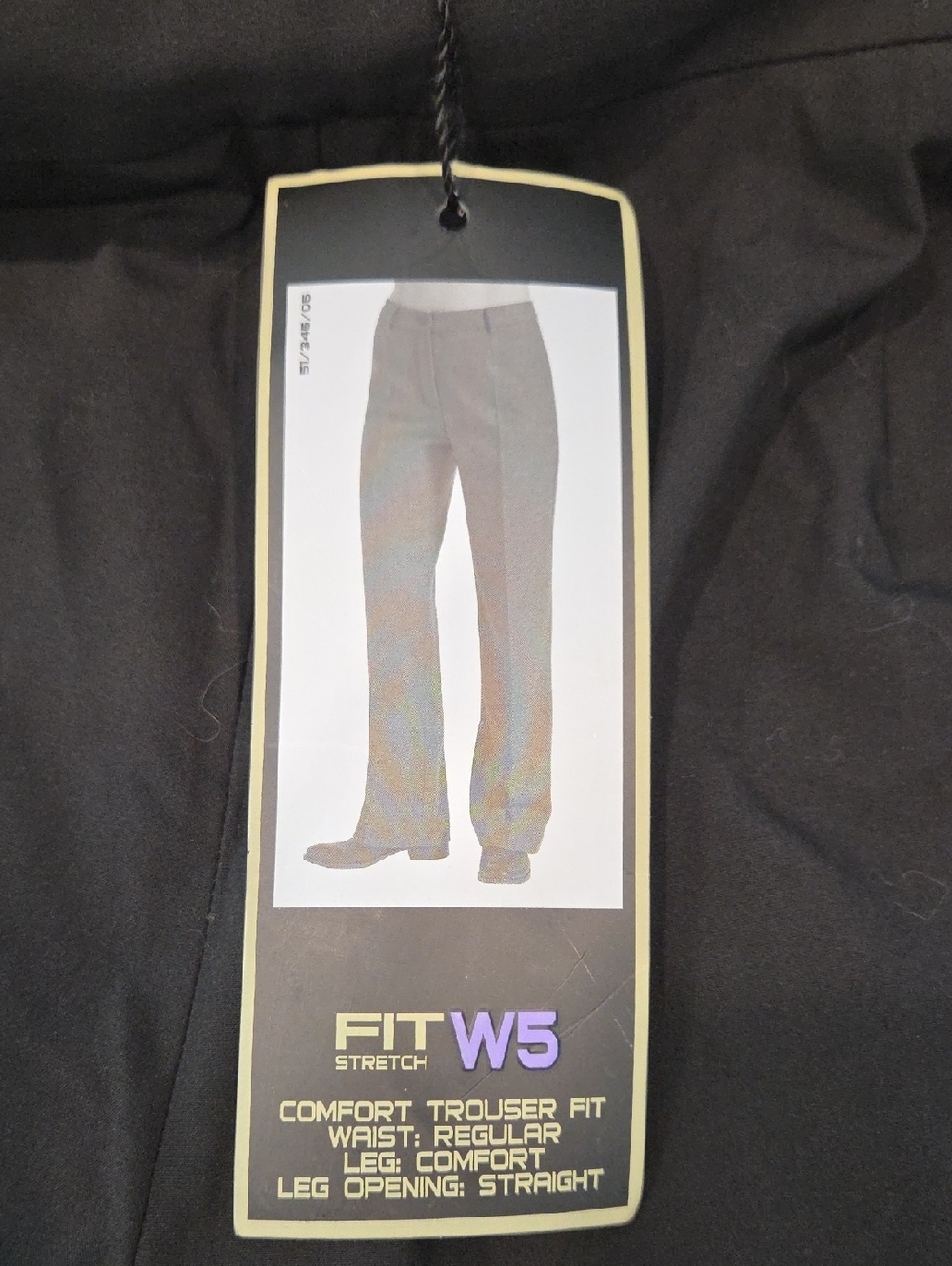 MaxMara W5 The Weekend Black Stretch Comfort Trousers Size 14, New With Tags!